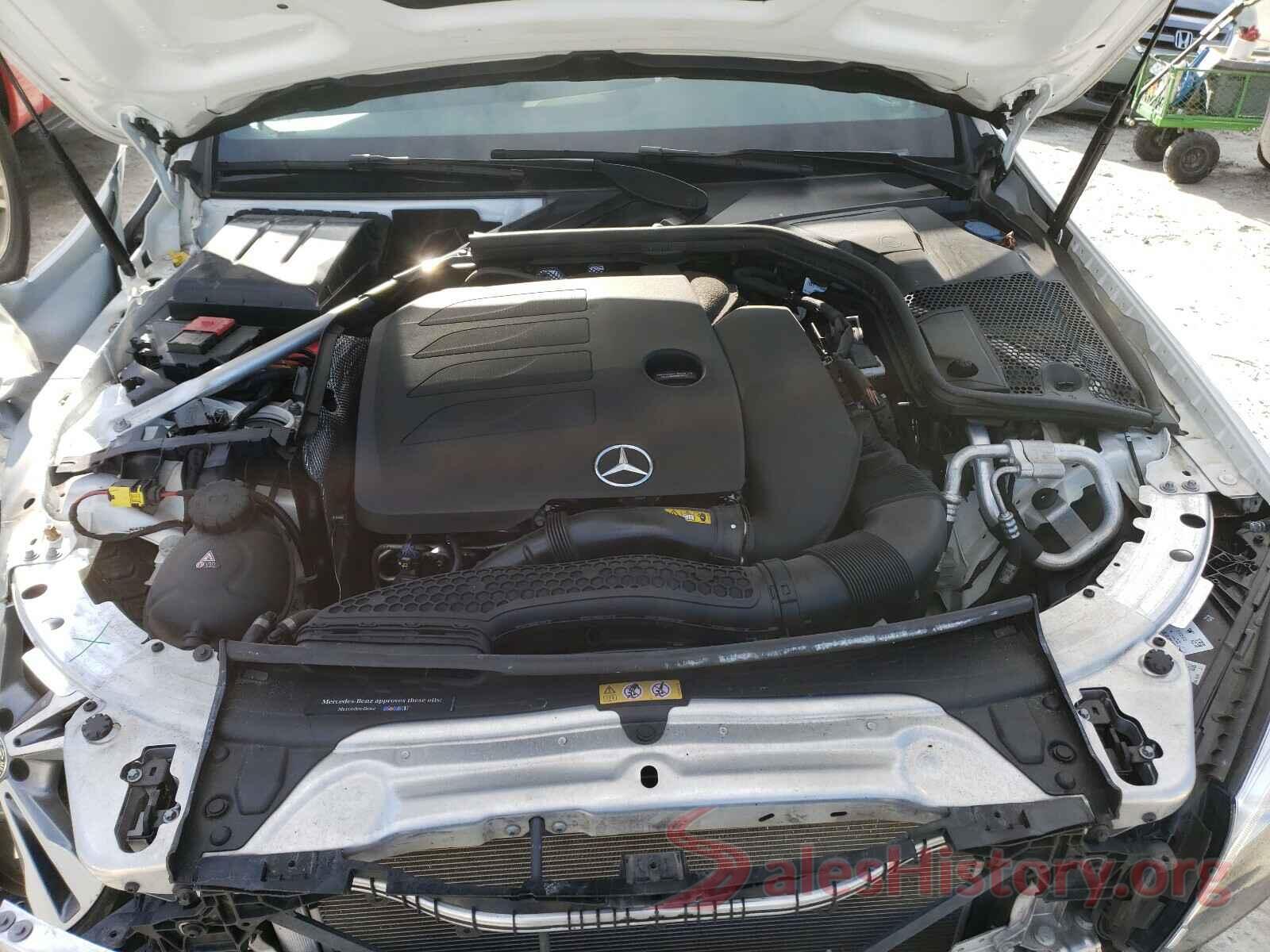 55SWF8DB6KU286488 2019 MERCEDES-BENZ C CLASS