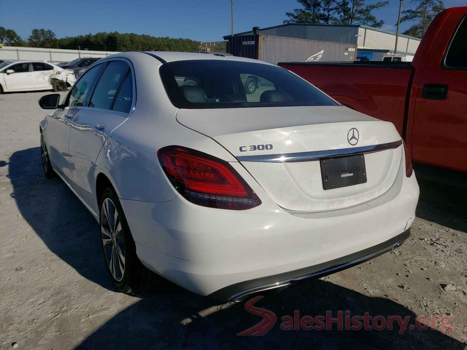 55SWF8DB6KU286488 2019 MERCEDES-BENZ C CLASS