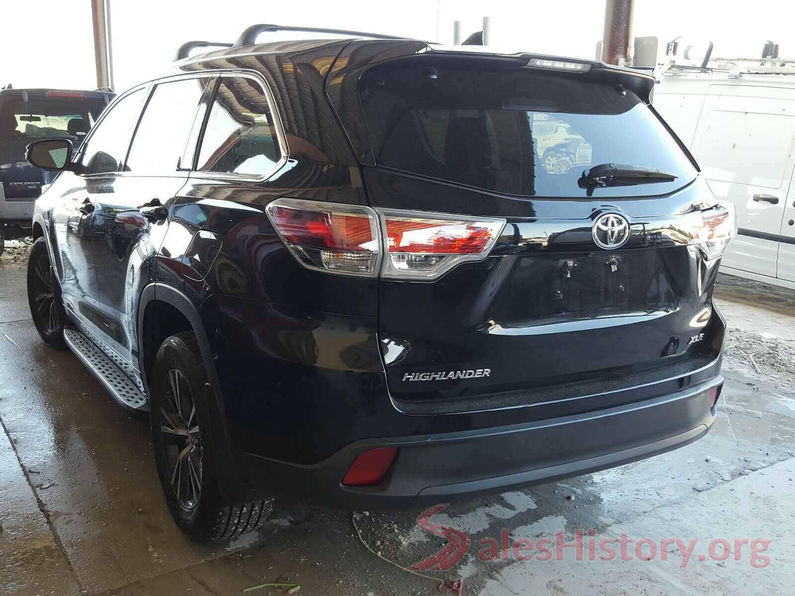 5TDKKRFH6GS180337 2016 TOYOTA HIGHLANDER