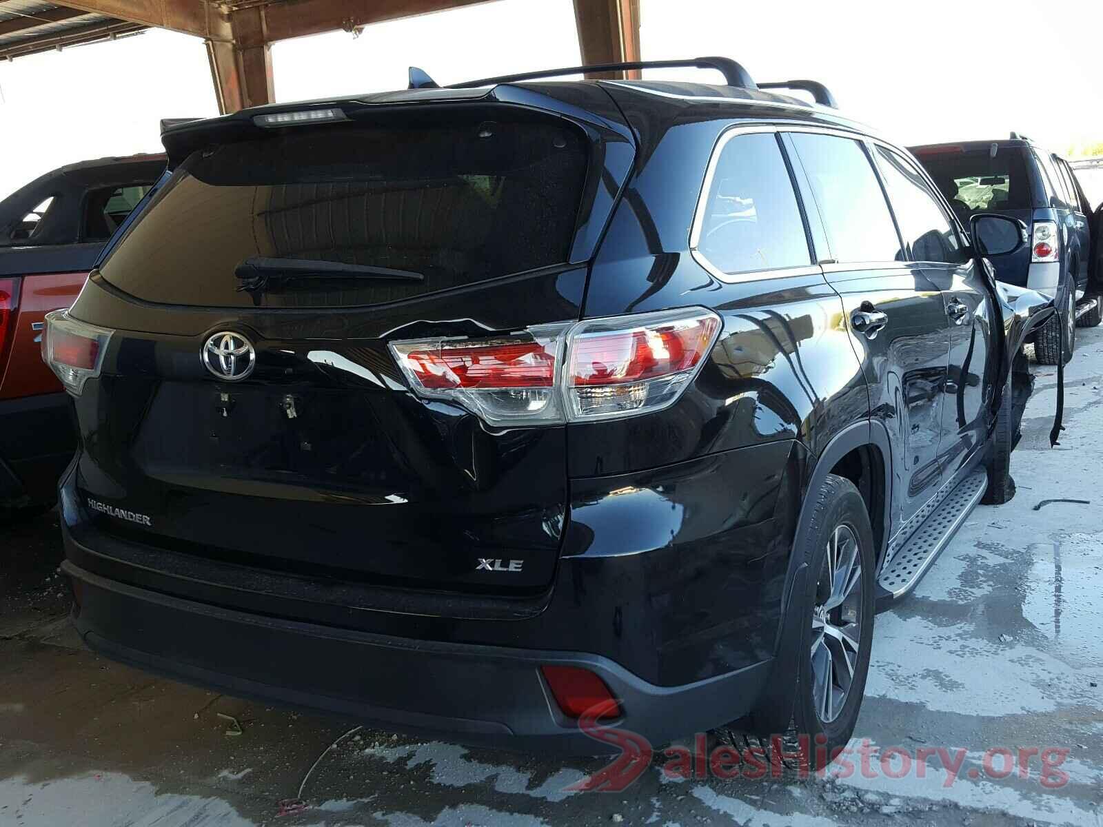 5TDKKRFH6GS180337 2016 TOYOTA HIGHLANDER