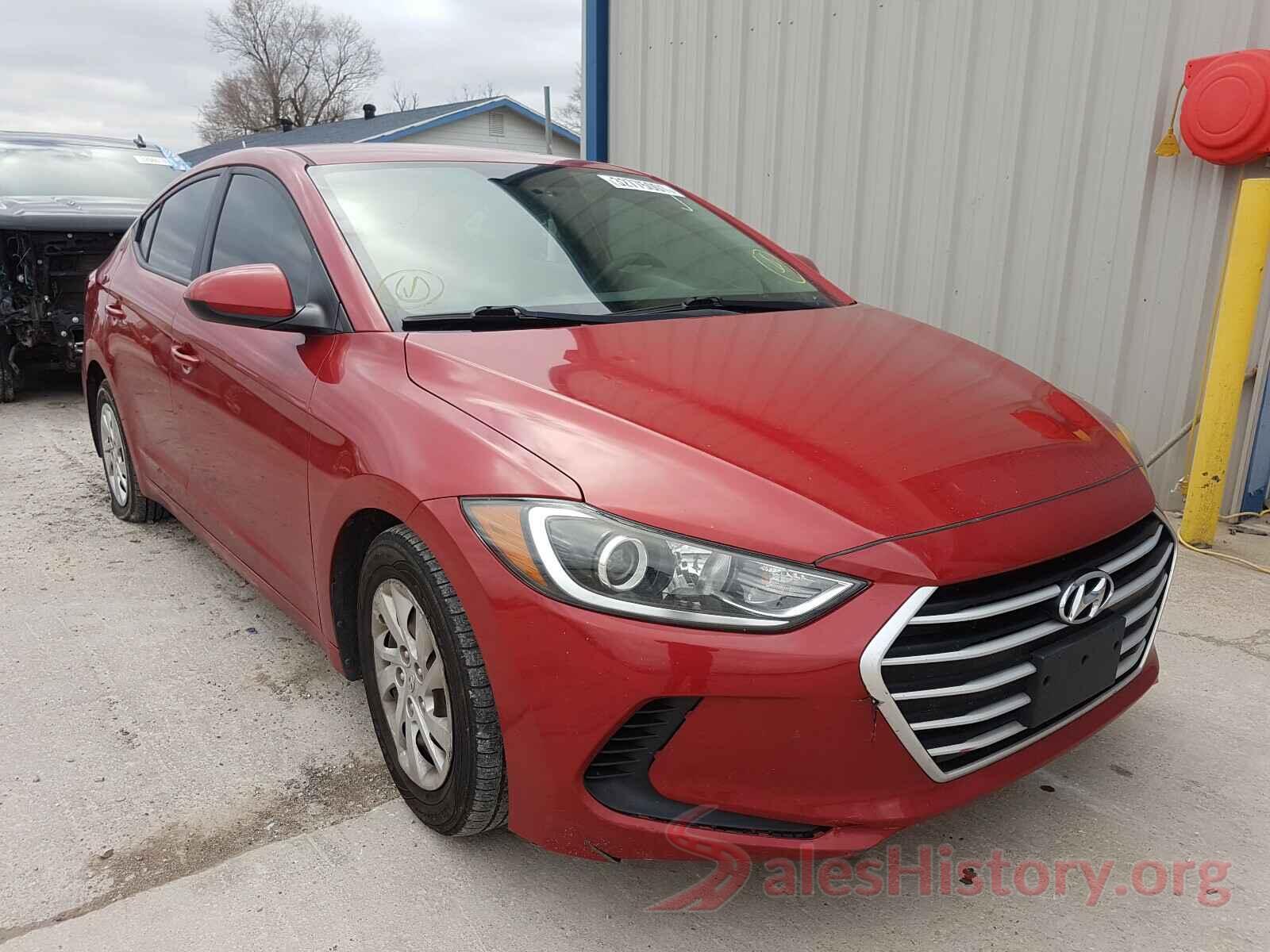 5NPD74LF8HH150053 2017 HYUNDAI ELANTRA