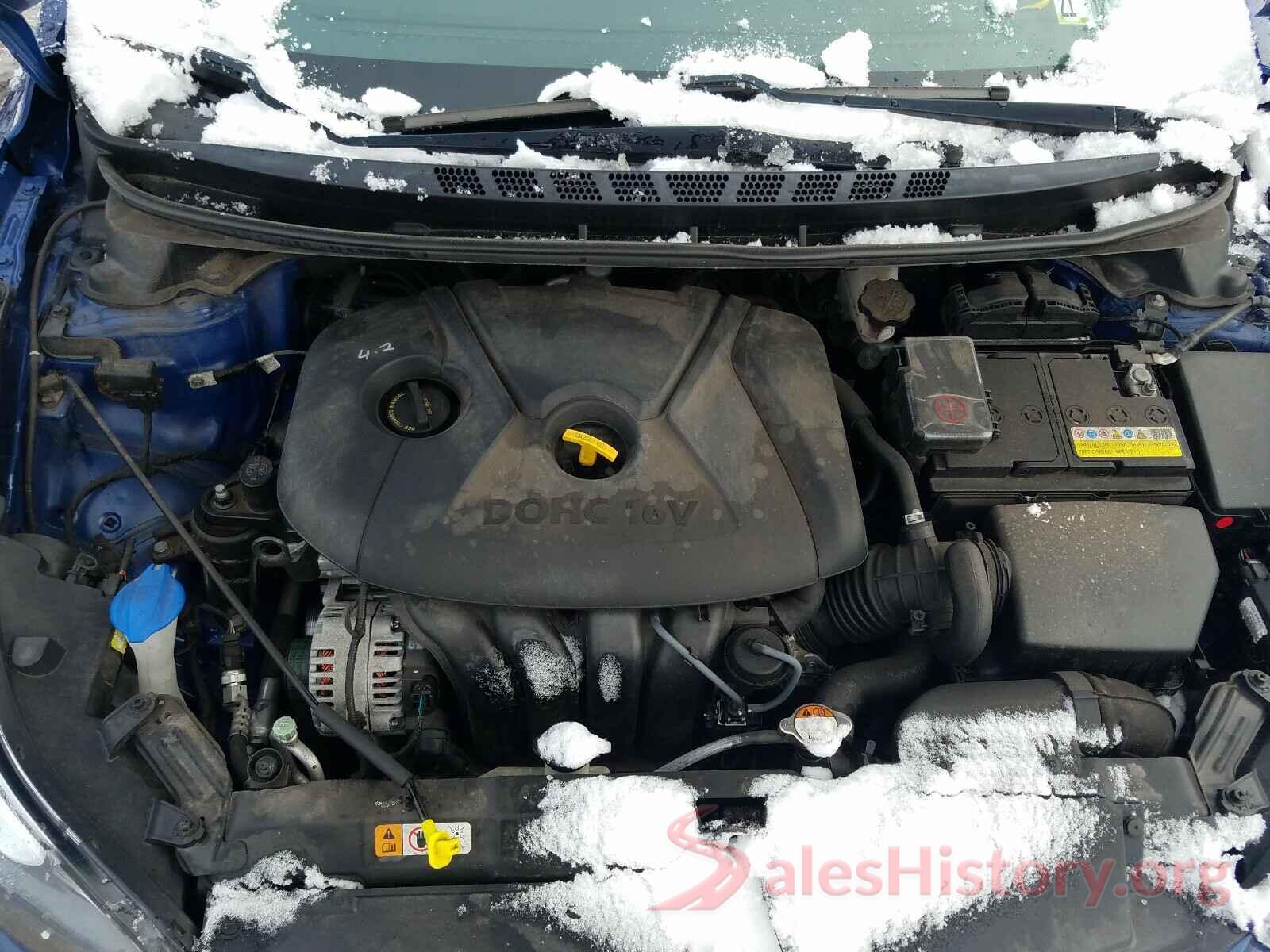 5NPDH4AE6GH772589 2016 HYUNDAI ELANTRA