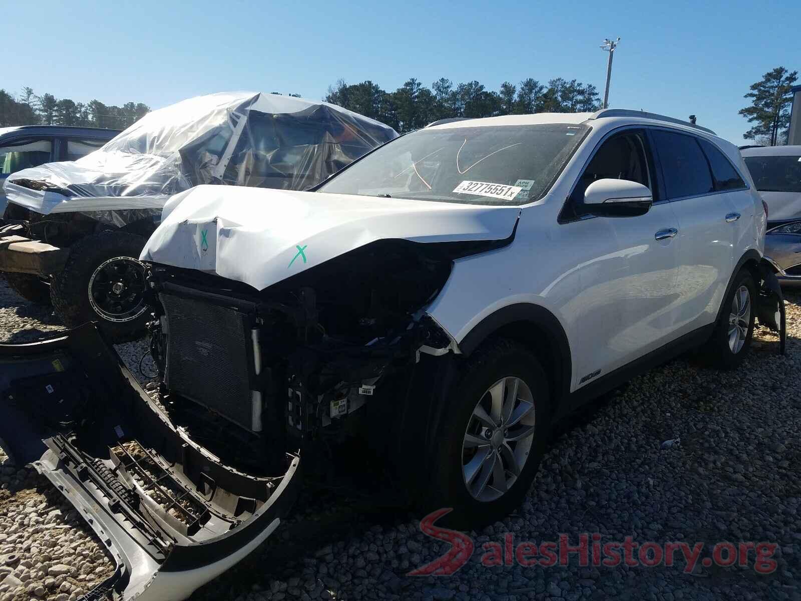 5XYPGDA50HG192280 2017 KIA SORENTO