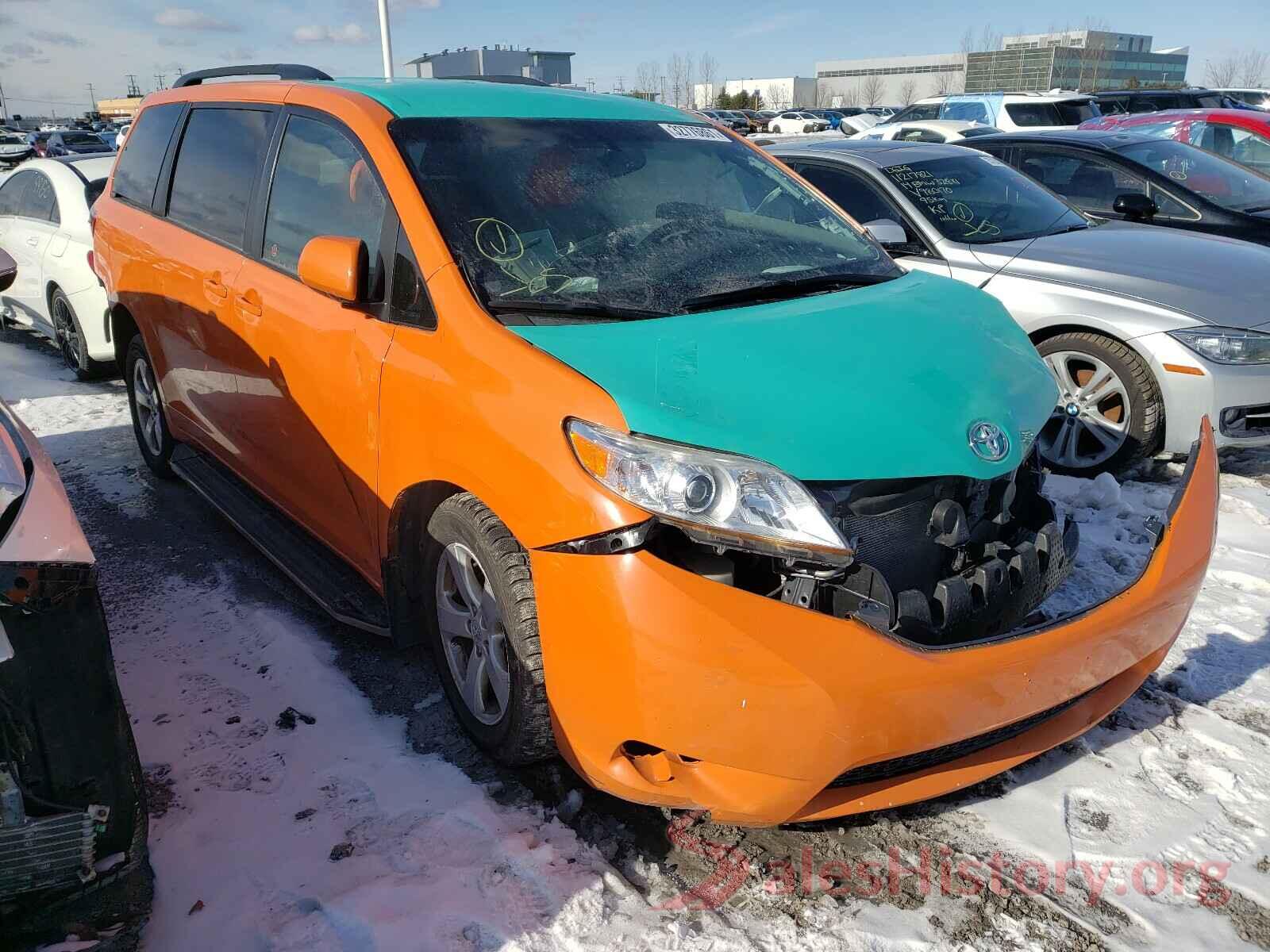 5TDKK3DC2GS707441 2016 TOYOTA SIENNA