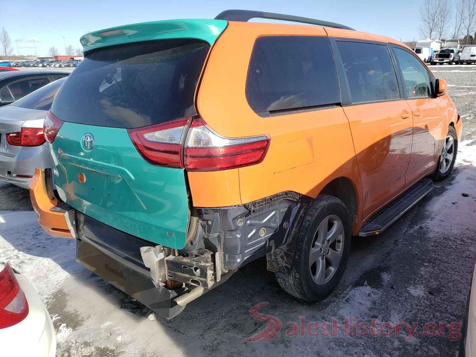 5TDKK3DC2GS707441 2016 TOYOTA SIENNA