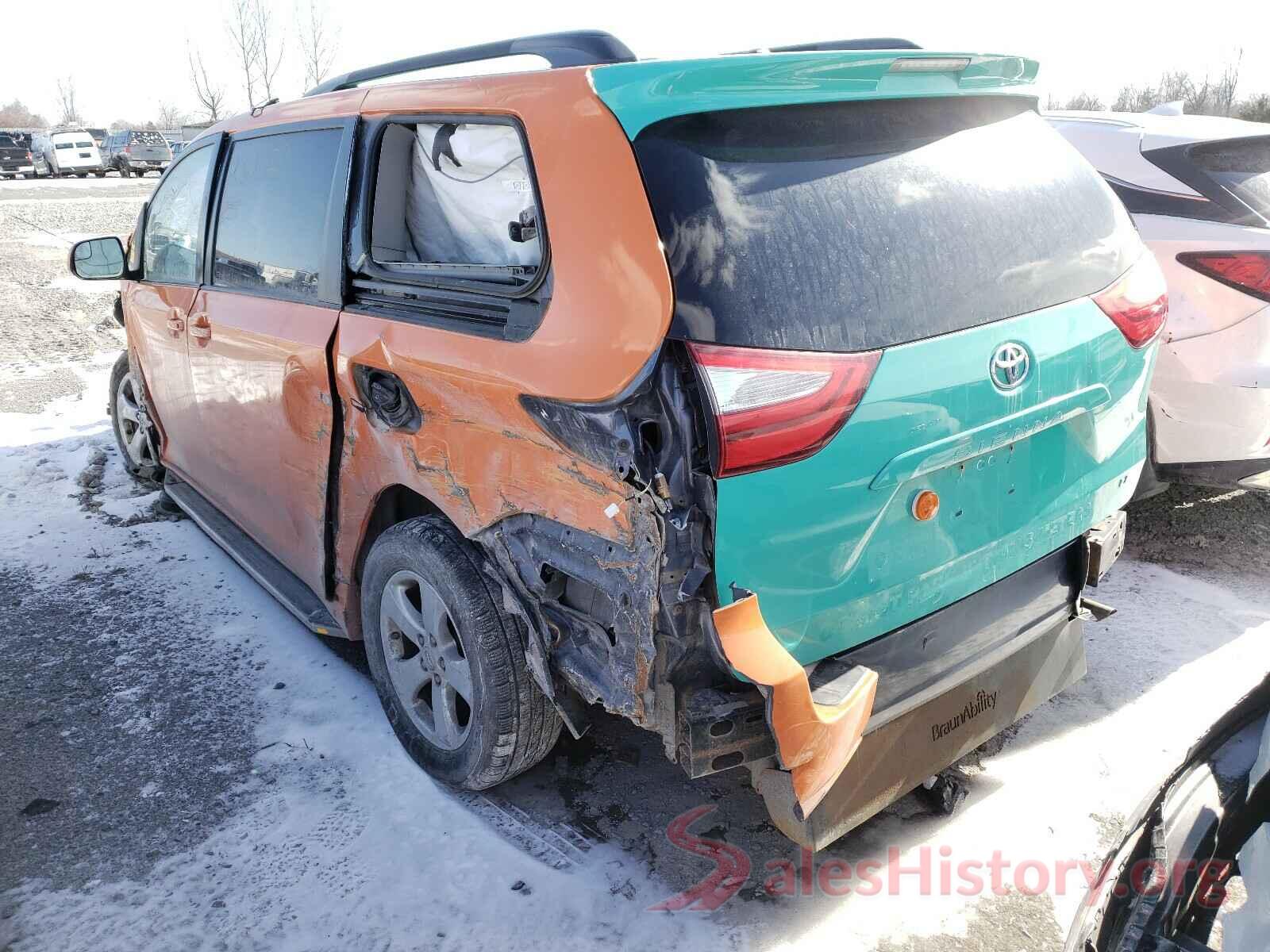 5TDKK3DC2GS707441 2016 TOYOTA SIENNA