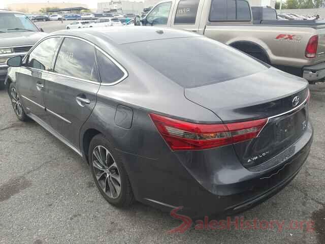 4T1BD1EB1GU052796 2016 TOYOTA AVALON