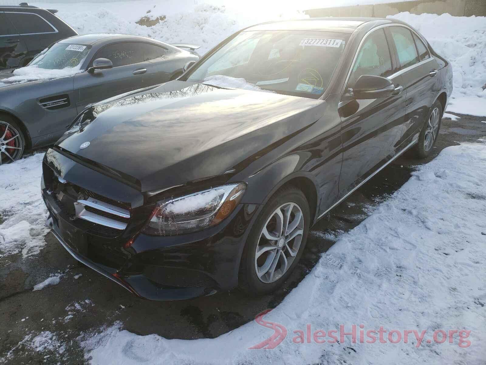 55SWF4KB9HU214866 2017 MERCEDES-BENZ C CLASS