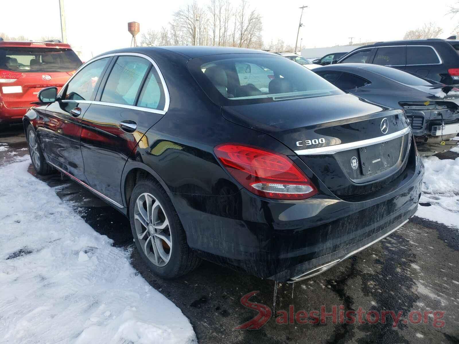 55SWF4KB9HU214866 2017 MERCEDES-BENZ C CLASS