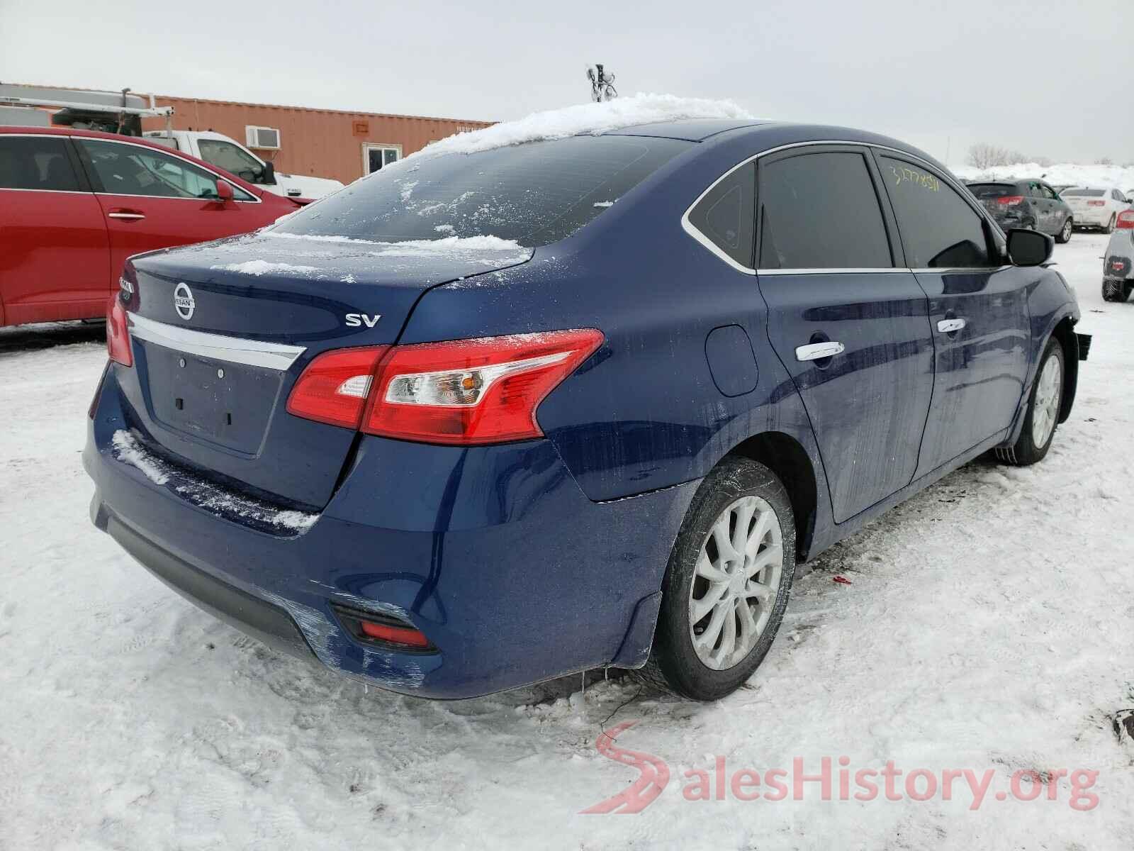 3N1AB7AP0KY243645 2019 NISSAN SENTRA