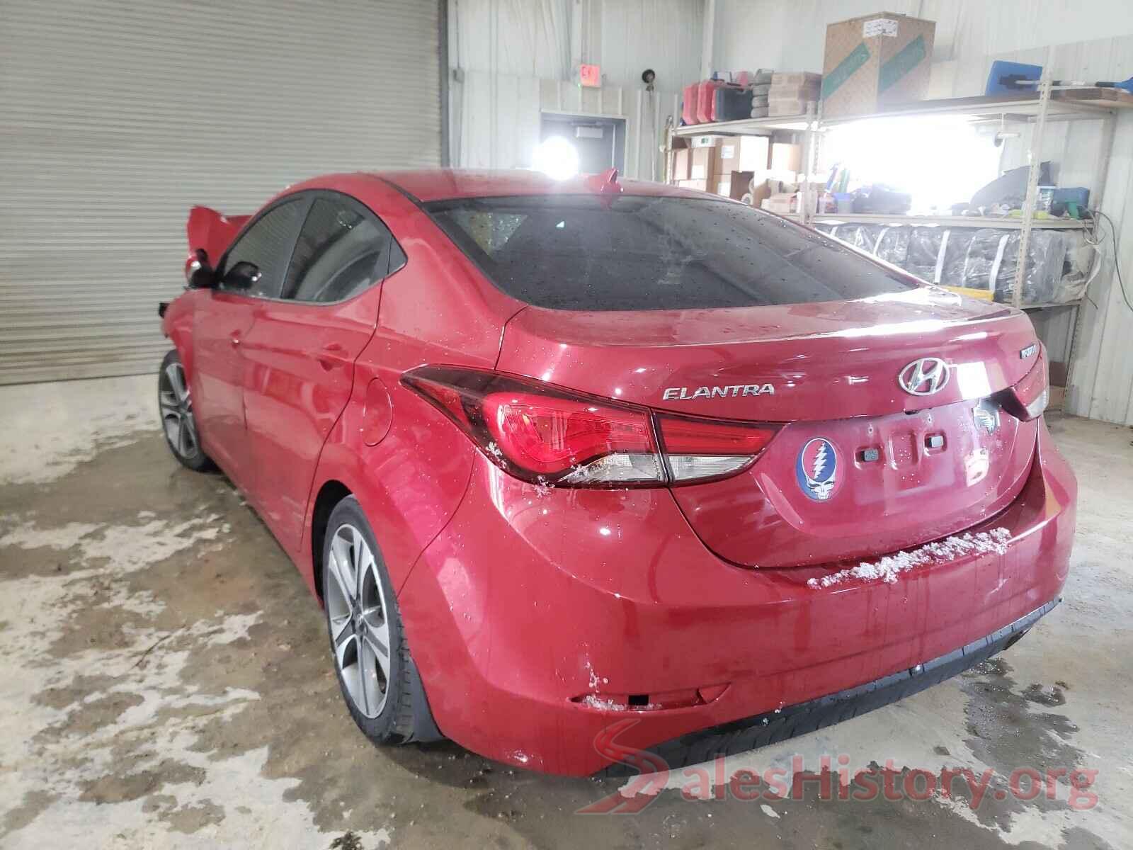 KMHDH4AH5GU534874 2016 HYUNDAI ELANTRA