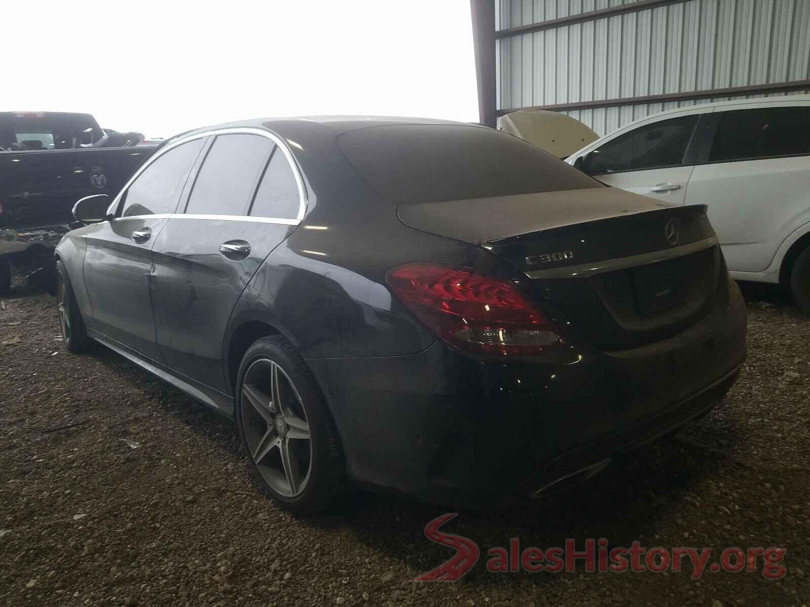 55SWF4JB5GU165357 2016 MERCEDES-BENZ C CLASS