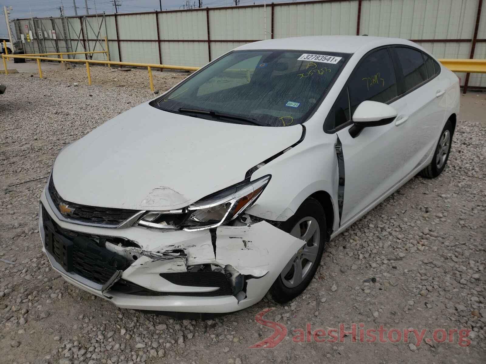 1G1BC5SMXH7205723 2017 CHEVROLET CRUZE