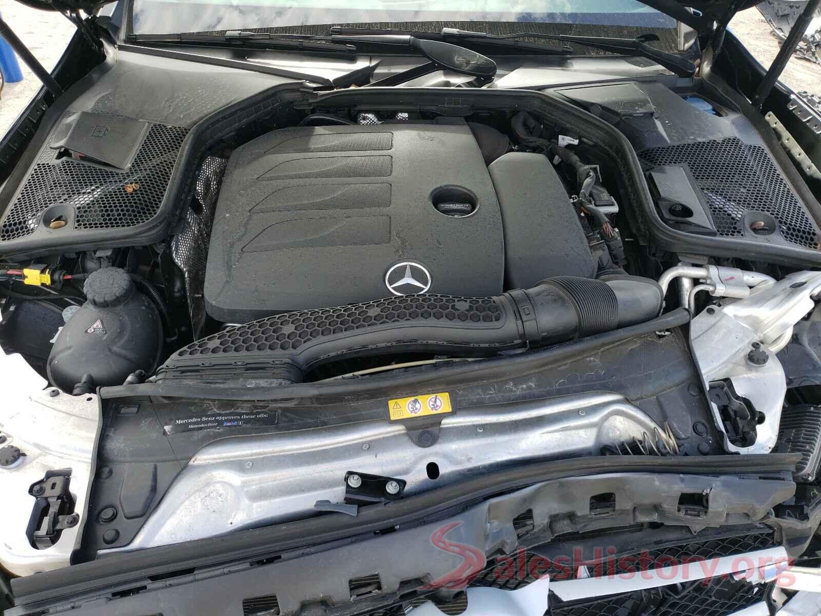 55SWF8DB4KU303501 2019 MERCEDES-BENZ C CLASS