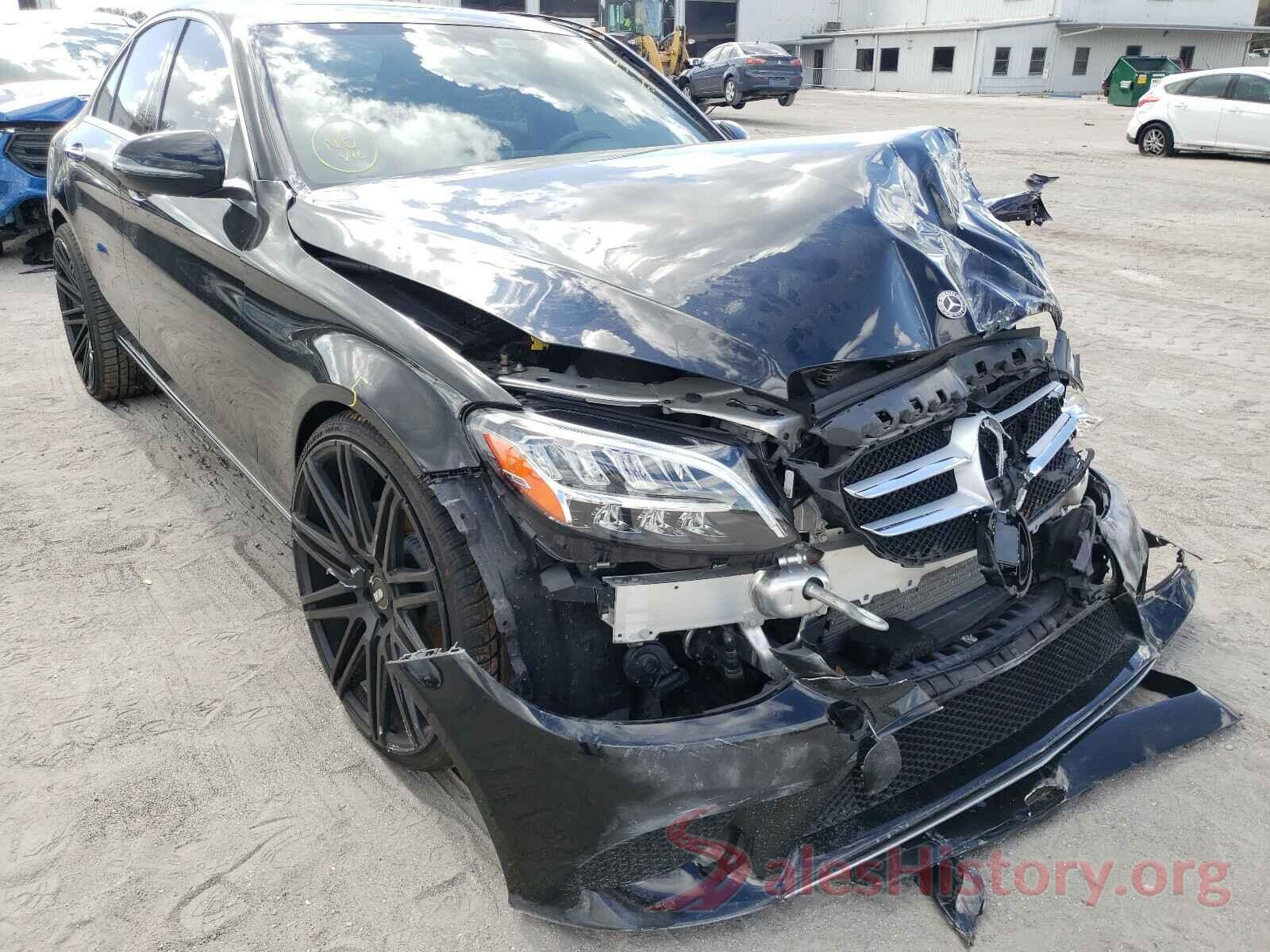 55SWF8DB4KU303501 2019 MERCEDES-BENZ C CLASS