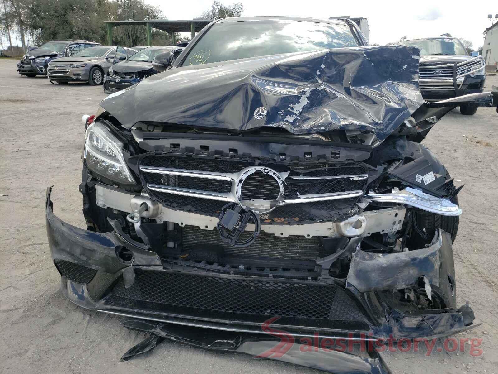 55SWF8DB4KU303501 2019 MERCEDES-BENZ C CLASS