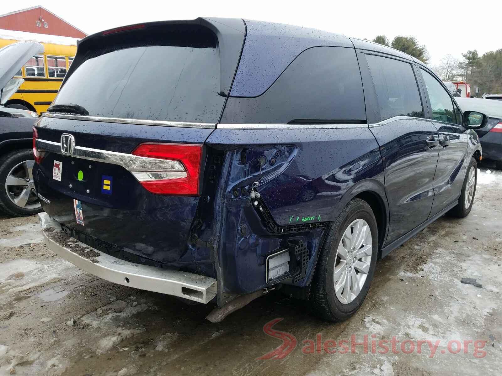 5FNRL6H21KB056671 2019 HONDA ODYSSEY