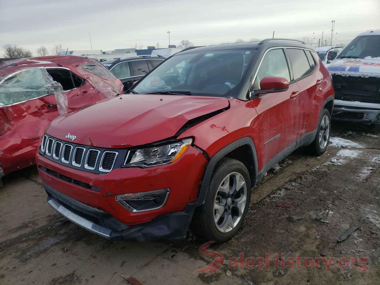 3C4NJDCB7KT806852 2019 JEEP COMPASS