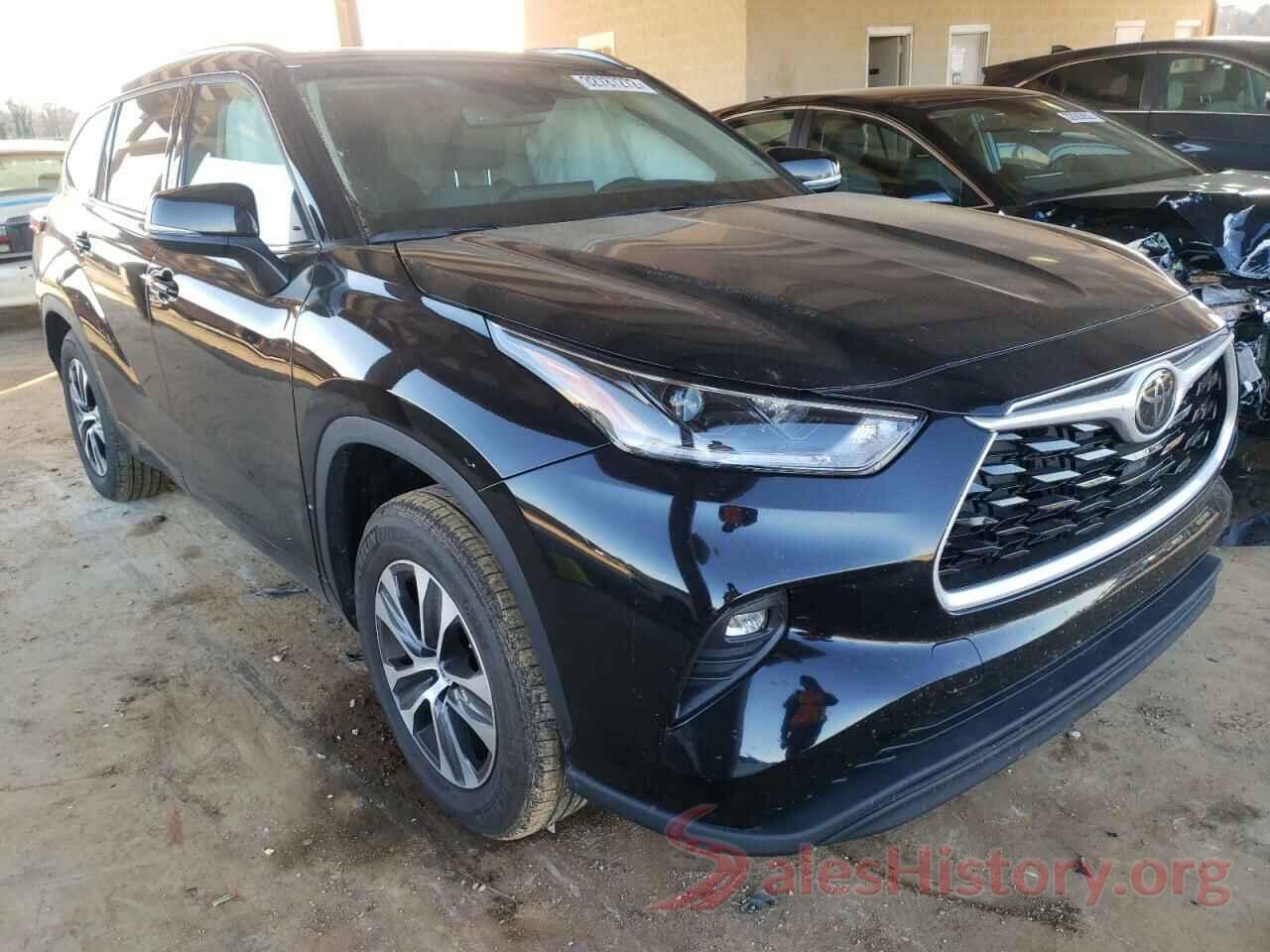 5TDGZRAHXMS535224 2021 TOYOTA HIGHLANDER