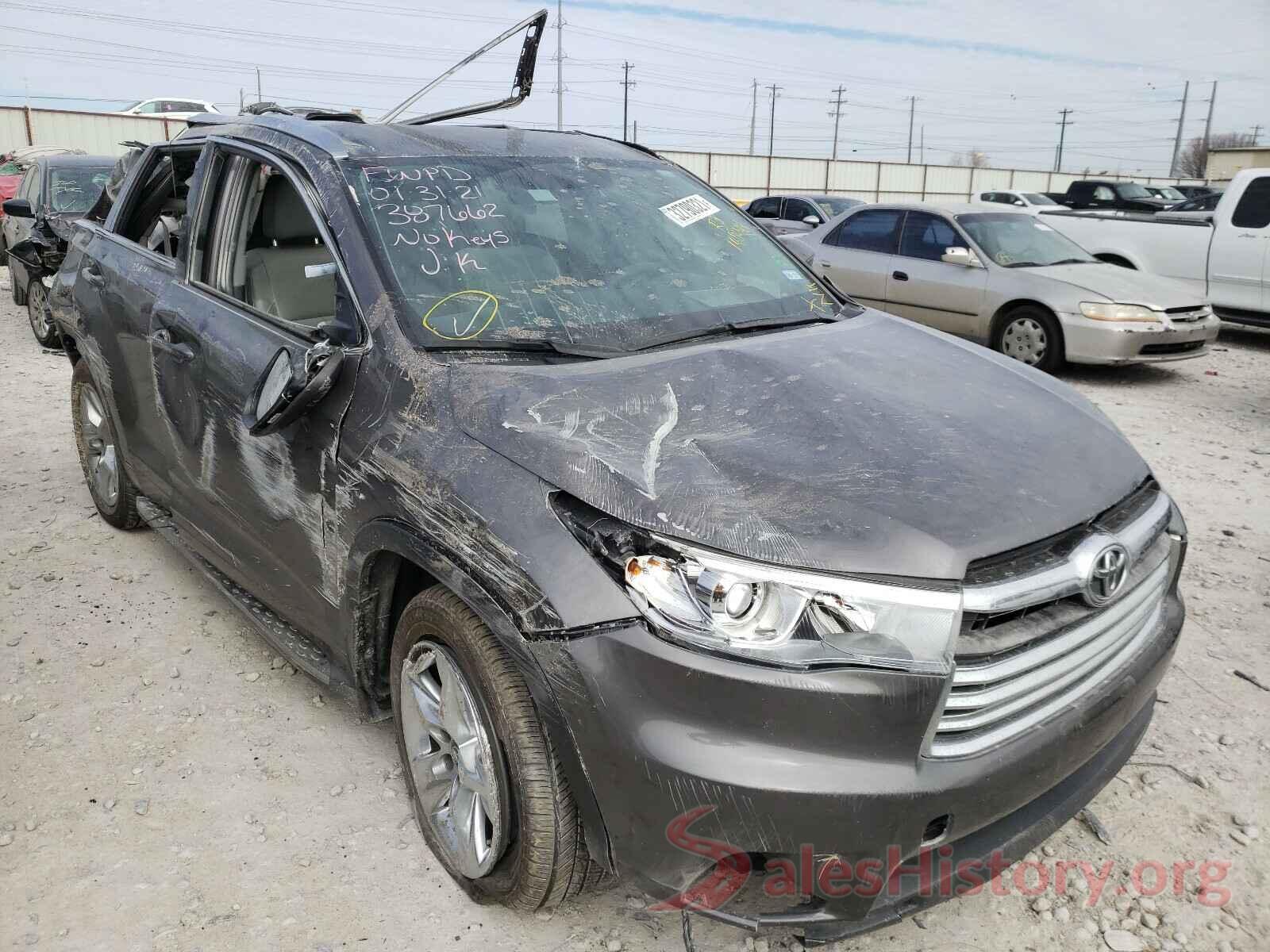 5TDYKRFH4GS180444 2016 TOYOTA HIGHLANDER