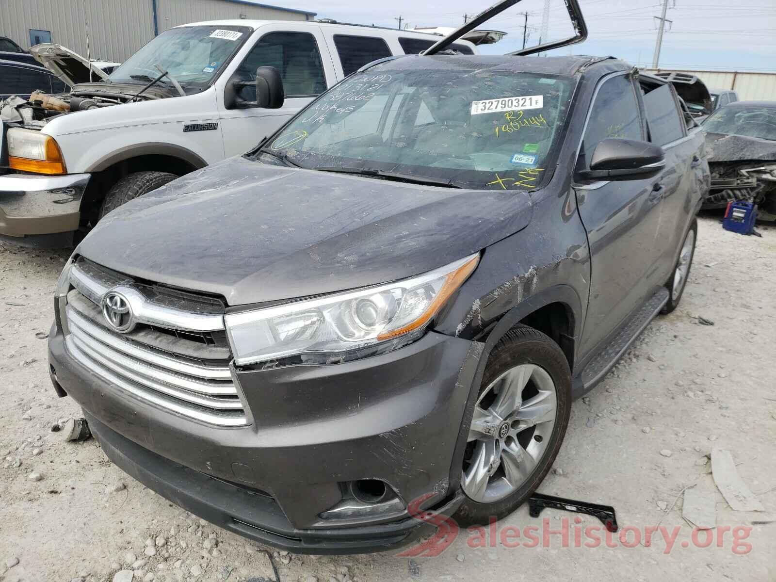 5TDYKRFH4GS180444 2016 TOYOTA HIGHLANDER