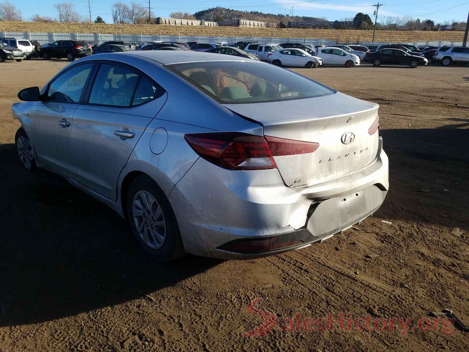 KMHD74LF5KU808131 2019 HYUNDAI ELANTRA