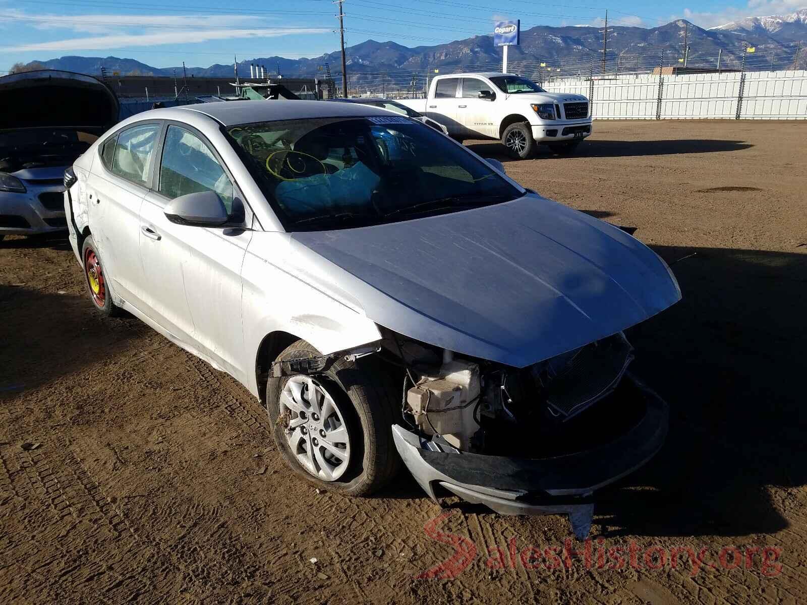 KMHD74LF5KU808131 2019 HYUNDAI ELANTRA