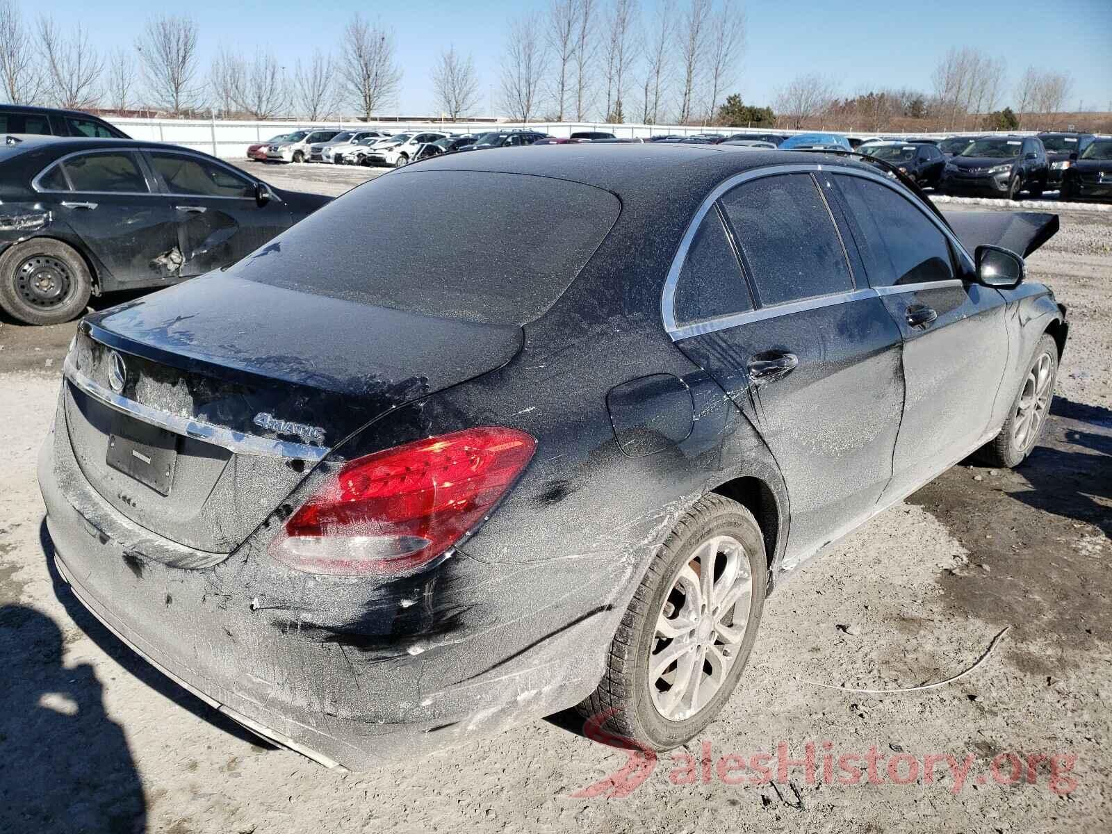 55SWF4KB4HU208666 2017 MERCEDES-BENZ C CLASS