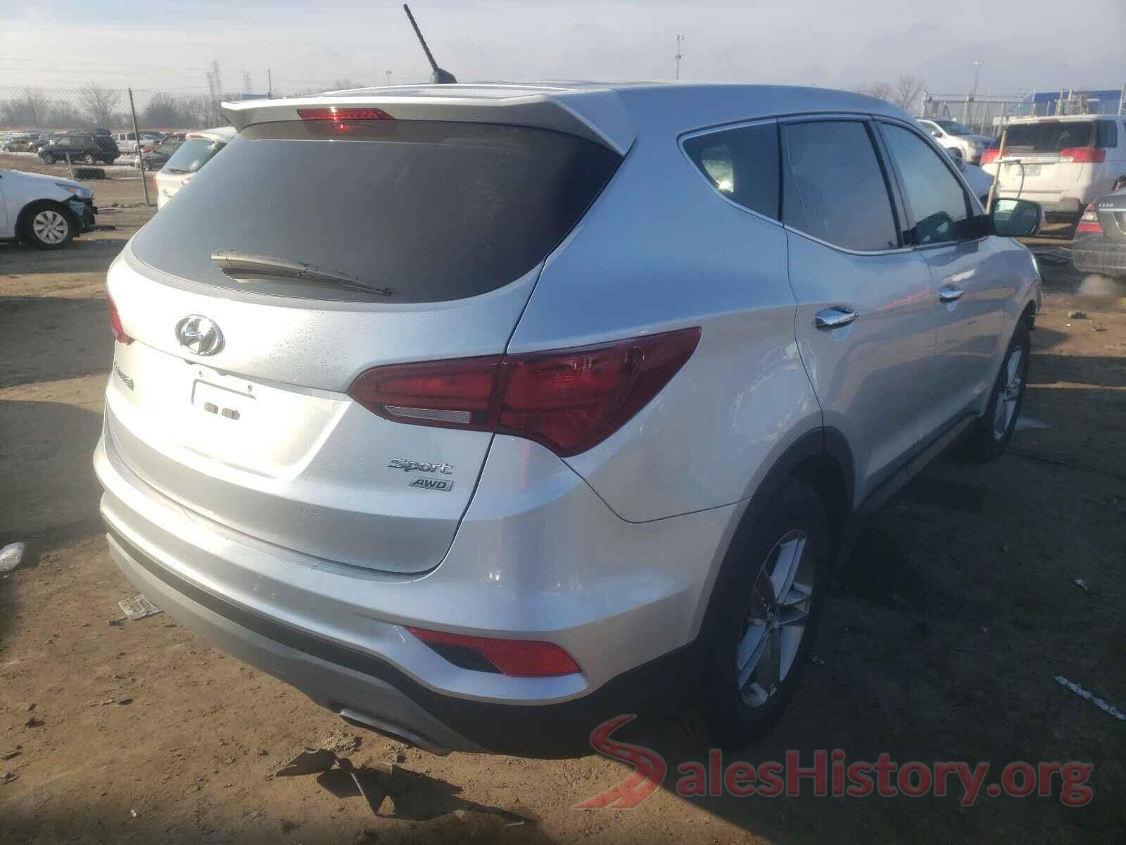 5XYZTDLB7JG550617 2018 HYUNDAI SANTA FE