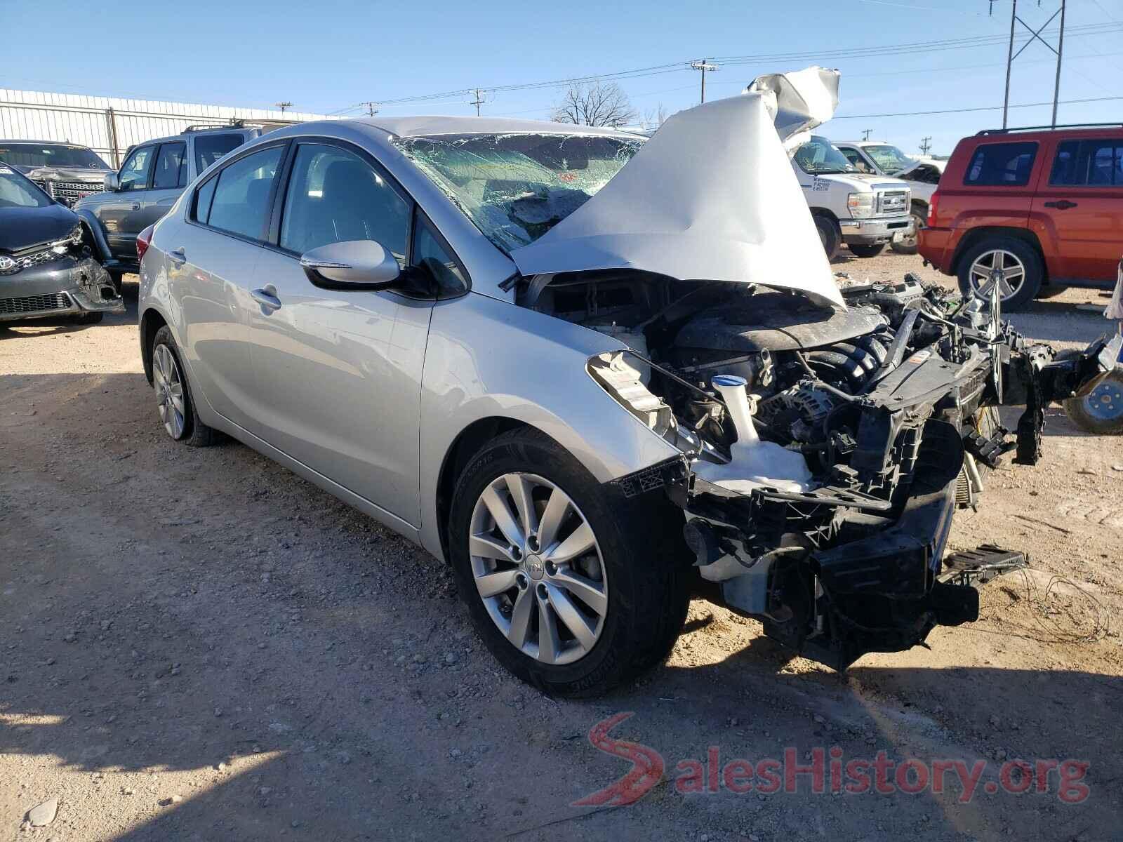 KNAFX4A67G5608768 2016 KIA FORTE