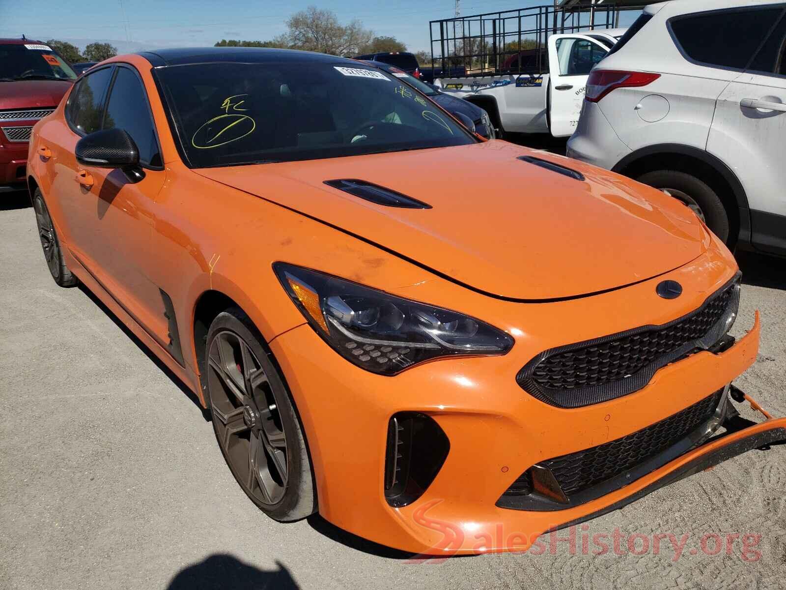 KNAE35LC6K6070082 2019 KIA STINGER