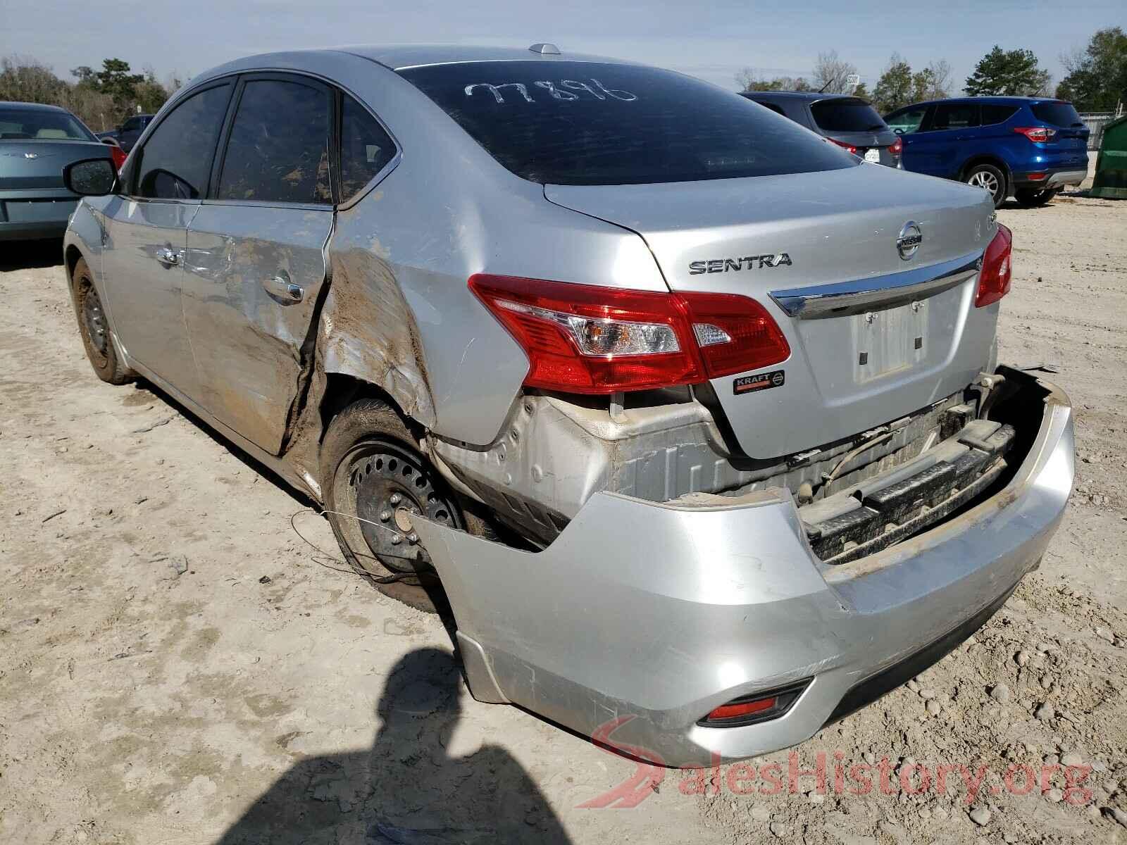 3N1AB7AP8HY359457 2017 NISSAN SENTRA