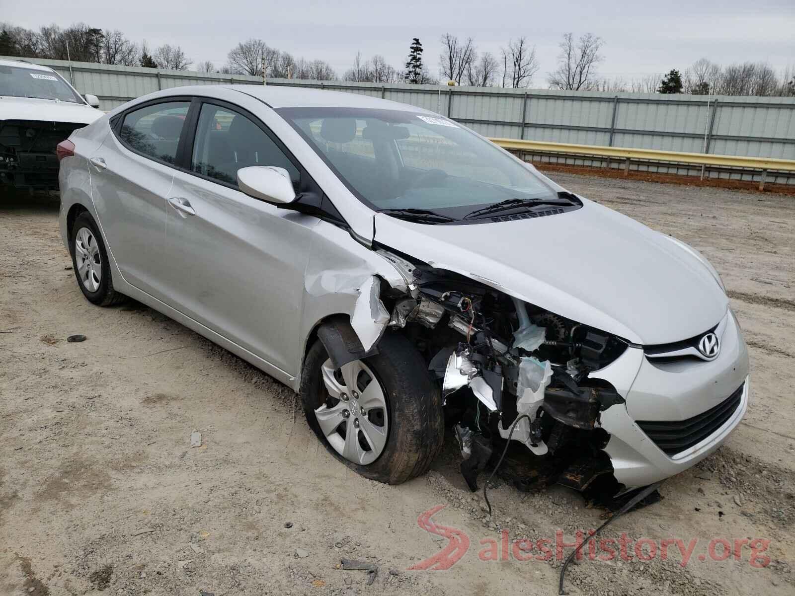 5NPDH4AE2GH784853 2016 HYUNDAI ELANTRA