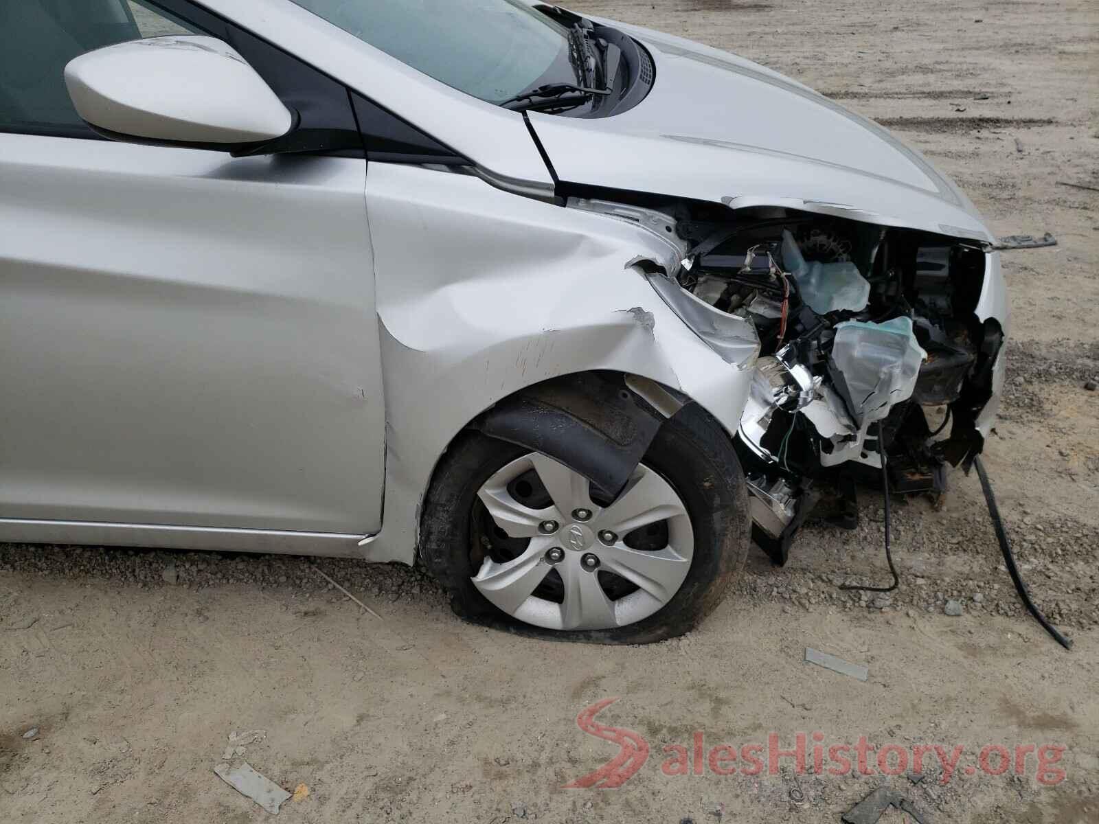 5NPDH4AE2GH784853 2016 HYUNDAI ELANTRA