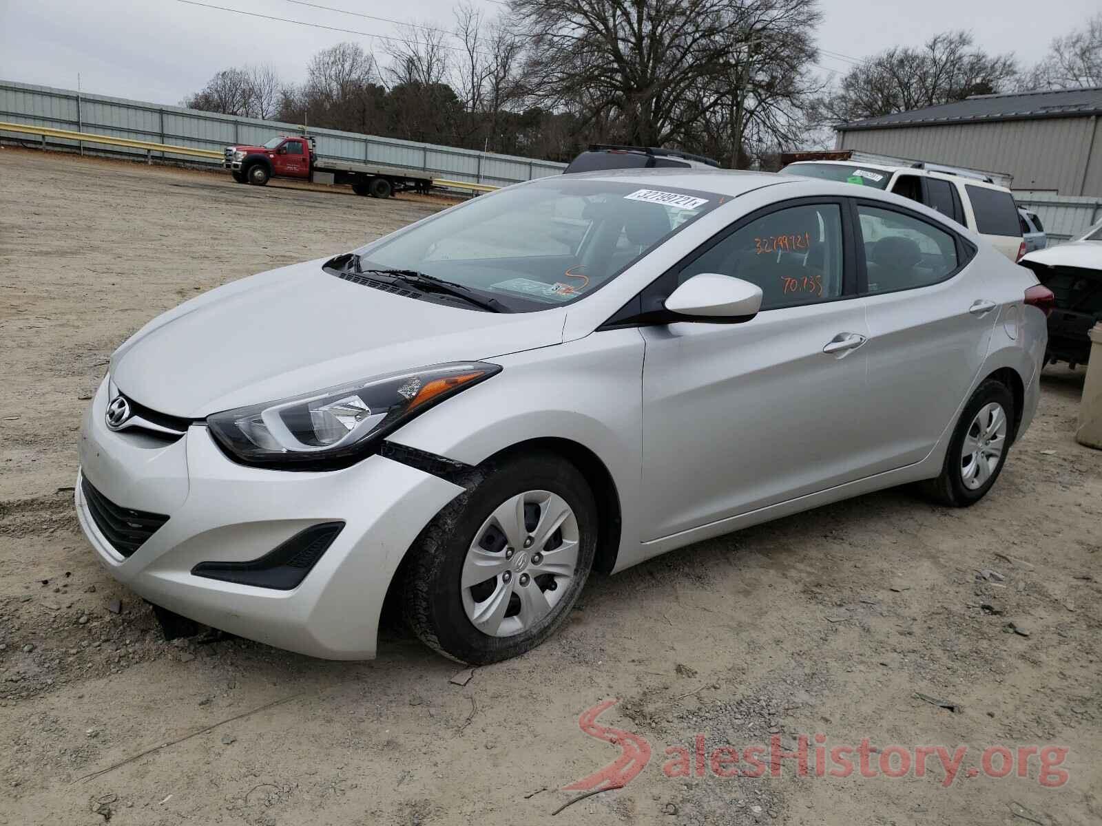 5NPDH4AE2GH784853 2016 HYUNDAI ELANTRA