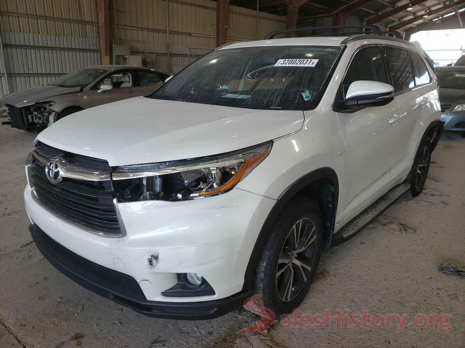 5TDKKRFH8GS172577 2016 TOYOTA HIGHLANDER