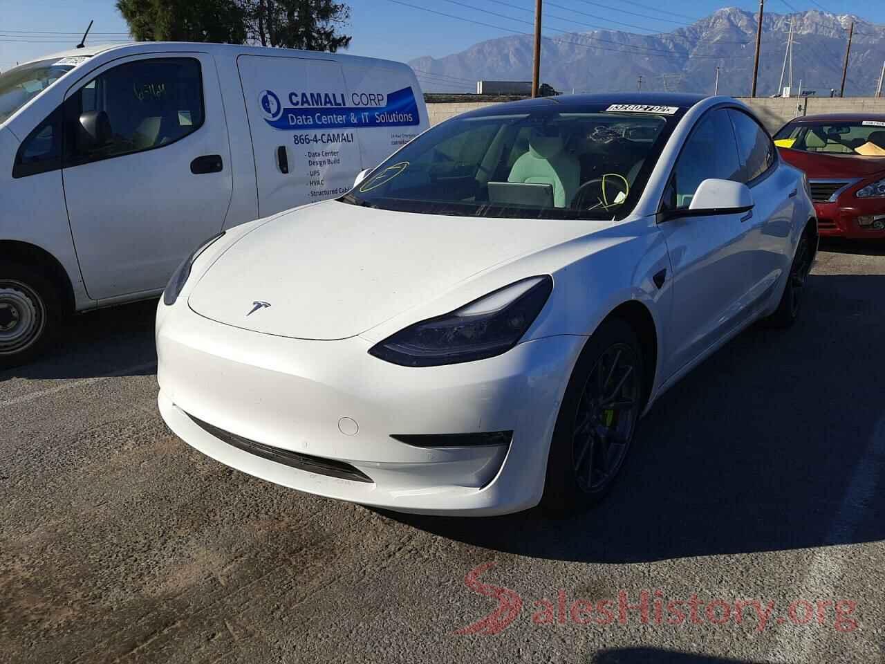 5YJ3E1EC6MF926207 2021 TESLA MODEL 3