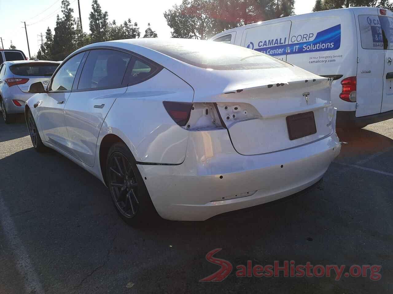 5YJ3E1EC6MF926207 2021 TESLA MODEL 3