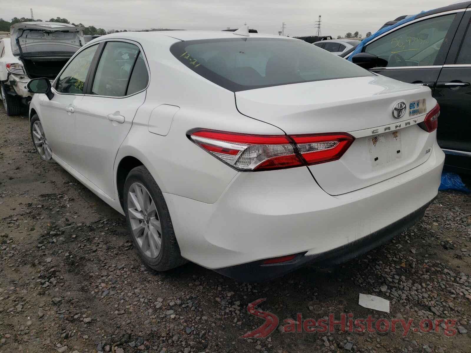 4T1B11HKXKU769789 2019 TOYOTA CAMRY