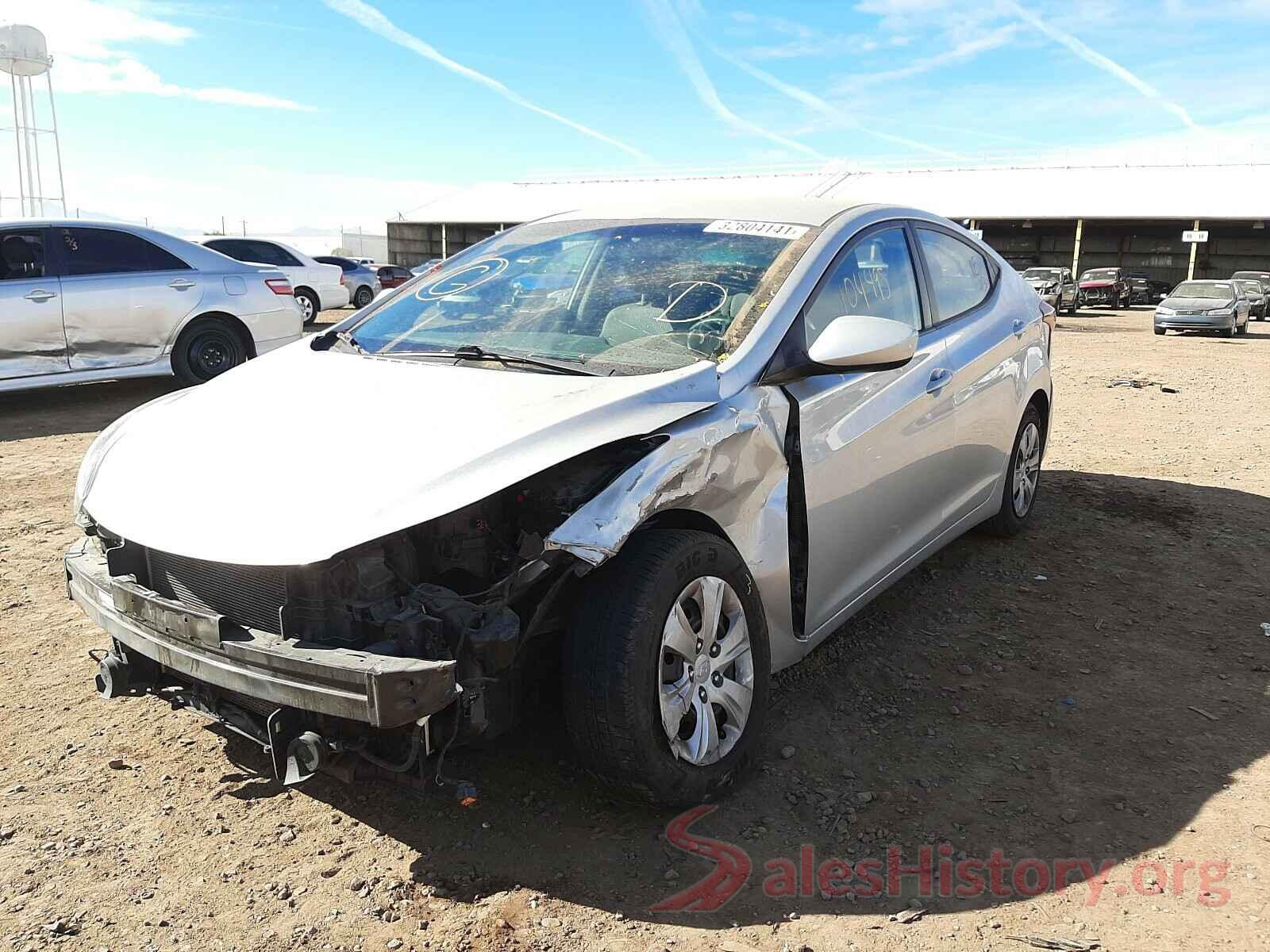 5NPDH4AE1GH732050 2016 HYUNDAI ELANTRA