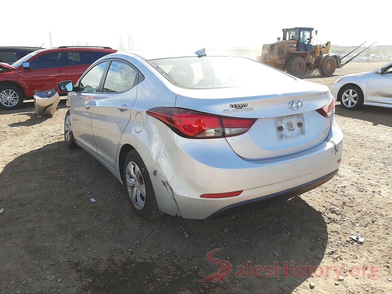 5NPDH4AE1GH732050 2016 HYUNDAI ELANTRA