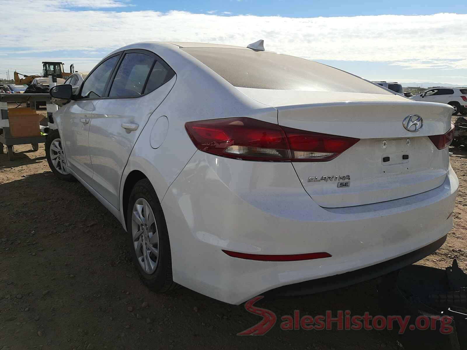 5NPD74LF1HH140884 2017 HYUNDAI ELANTRA