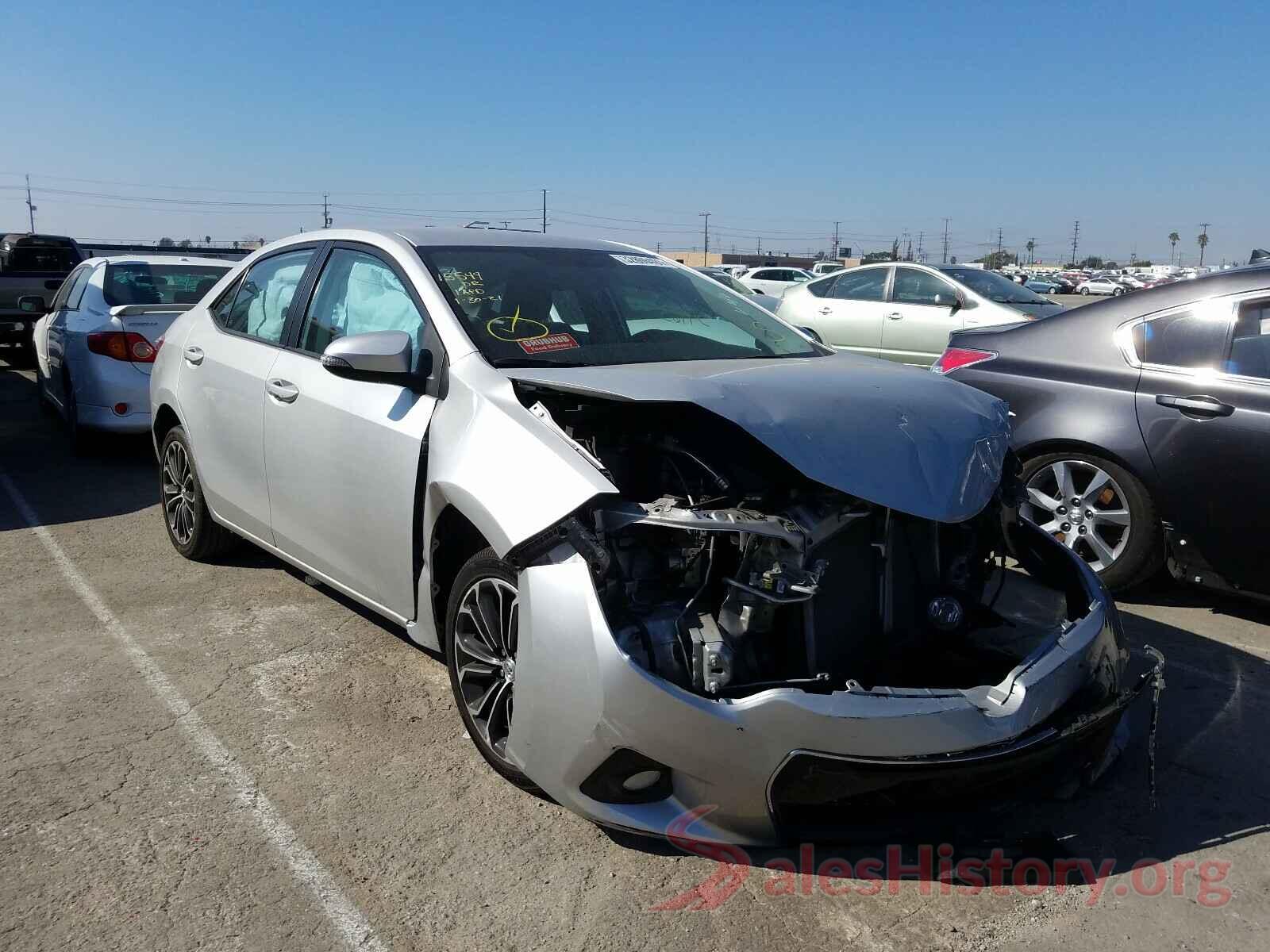 5YFBURHE0GP431357 2016 TOYOTA COROLLA