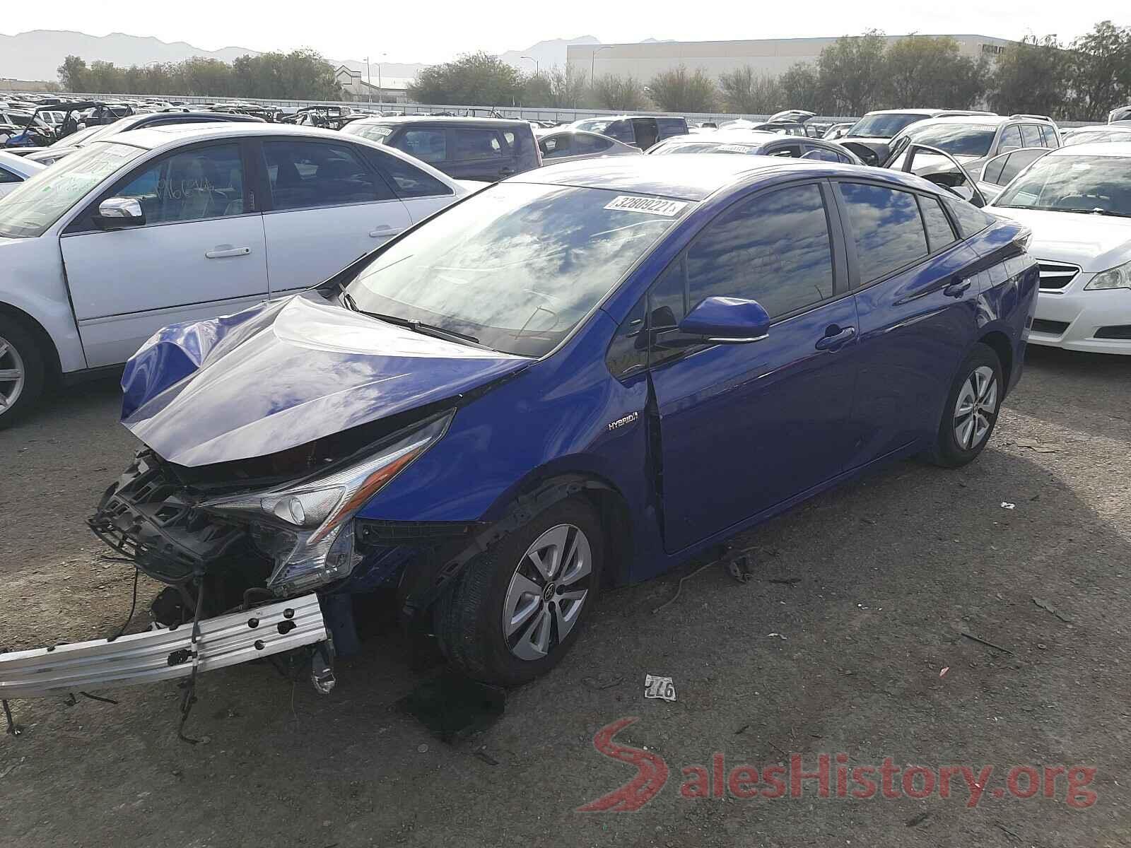 JTDKARFU4J3553335 2018 TOYOTA PRIUS