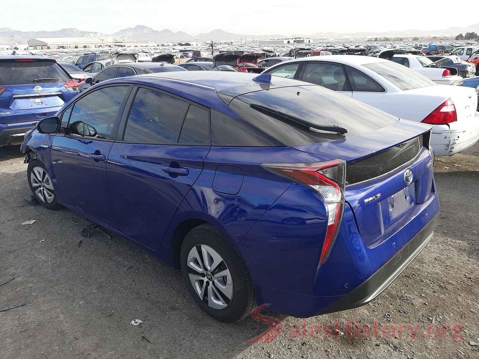 JTDKARFU4J3553335 2018 TOYOTA PRIUS