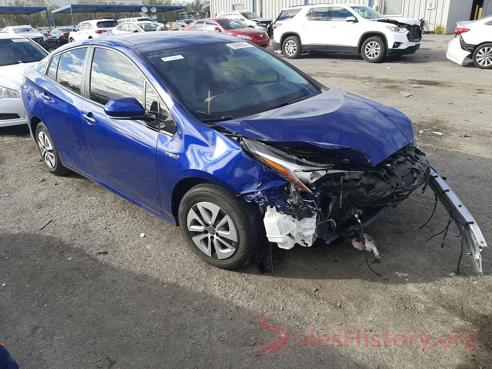 JTDKARFU4J3553335 2018 TOYOTA PRIUS