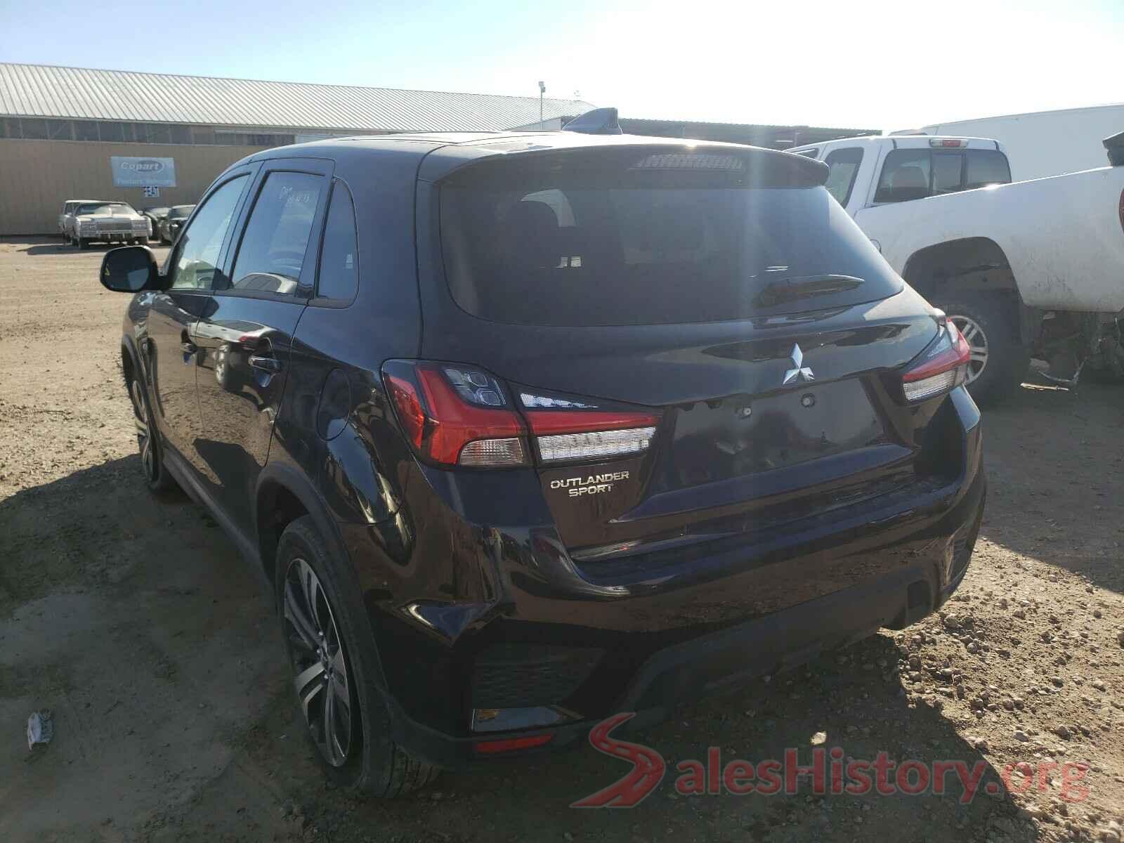 JA4AP3AU5LU003518 2020 MITSUBISHI OUTLANDER