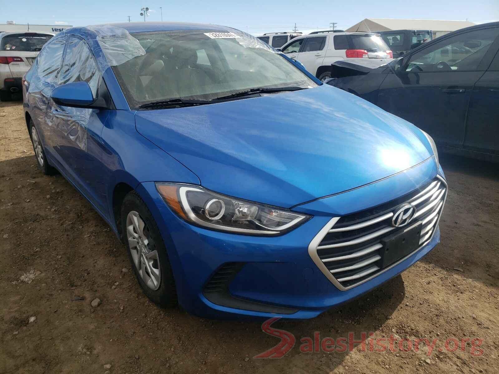 KMHD74LF7HU082846 2017 HYUNDAI ELANTRA