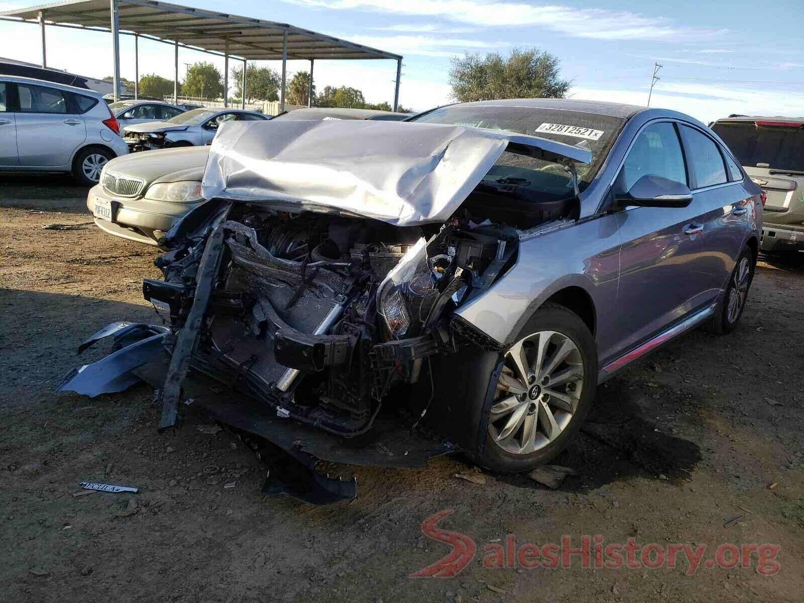 5NPE34AF0HH465450 2017 HYUNDAI SONATA