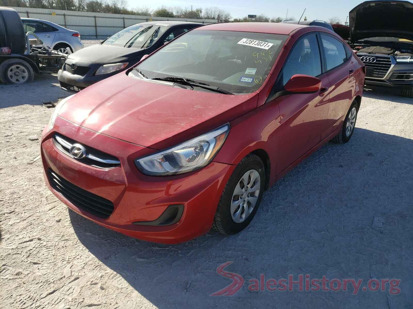 KMHCT4AE4GU942931 2016 HYUNDAI ACCENT